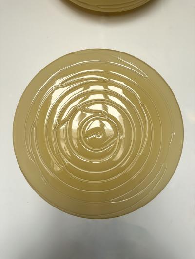  Vistosi Contemporary Pair of Murano Glass Candy Sconces by Vistosi Italy 2000s