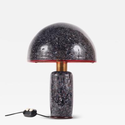  Vistosi Italian Murano glass table lamp by Vistosi C 1985 