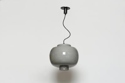  Vistosi Murano ceiling pendant by Vistosi Italy circa 1960s