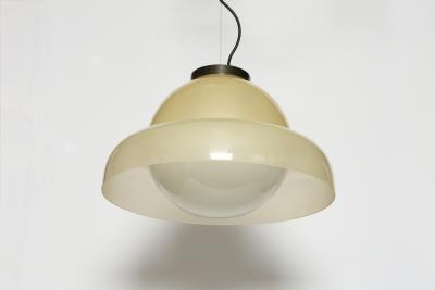  Vistosi Murano ceiling suspension by Vistosi large Italy circa 1960s