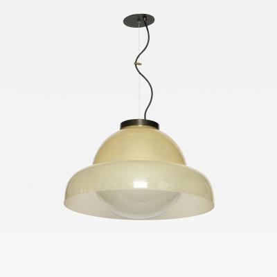  Vistosi Murano ceiling suspension by Vistosi large Italy circa 1960s