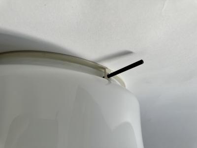  Vistosi Murano glass flush mount ceiling light by Vistosi attributed
