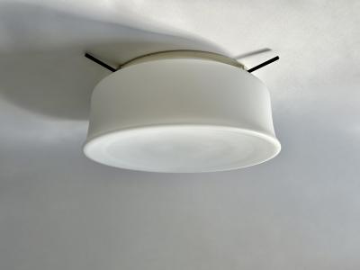  Vistosi Murano glass flush mount ceiling light by Vistosi attributed