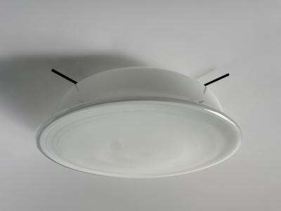  Vistosi Murano glass flush mount ceiling light by Vistosi attributed