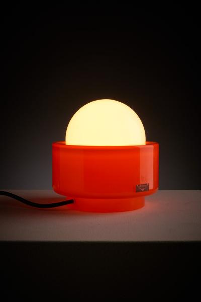  Vistosi Space Age Murano Glass Table Lamp