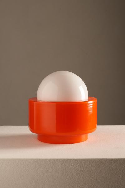  Vistosi Space Age Murano Glass Table Lamp