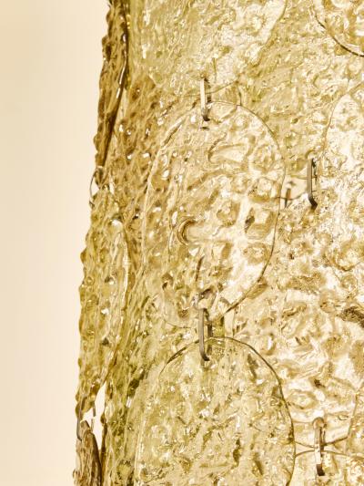  Vistosi Vistosi Murano Pale Green Glass Chandelier