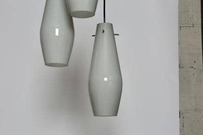  Vistosi Vistosi Murano glass ceiling suspensions attributed