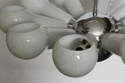  Vistosi Vistosi attributed chandelier large