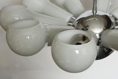  Vistosi Vistosi attributed chandelier large