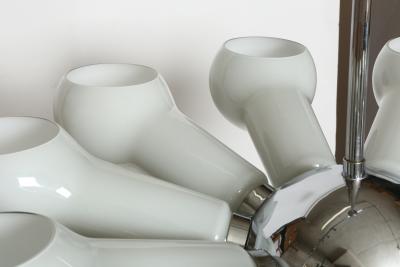  Vistosi Vistosi attributed chandelier large