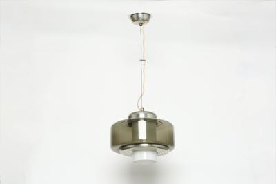  Vistosi Vistosi attributed glass ceiling pendant Italy circa 1960s