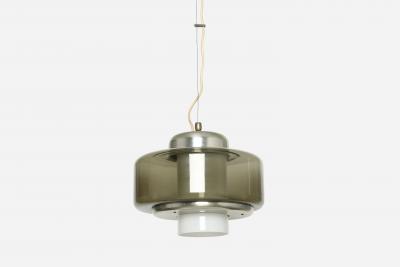  Vistosi Vistosi attributed glass ceiling pendant Italy circa 1960s