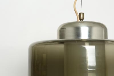  Vistosi Vistosi attributed glass ceiling pendant Italy circa 1960s