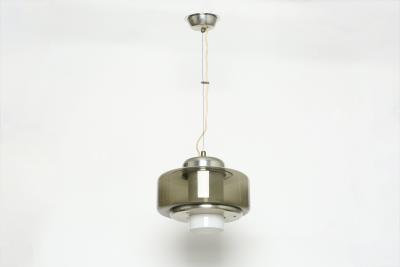  Vistosi Vistosi attributed glass ceiling pendant Italy circa 1960s