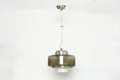  Vistosi Vistosi attributed glass ceiling pendant Italy circa 1960s