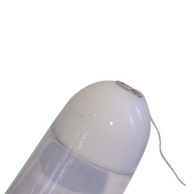 Vistosi WHITE AND CLEAR GLASS VISTOSI TABLE LAMP