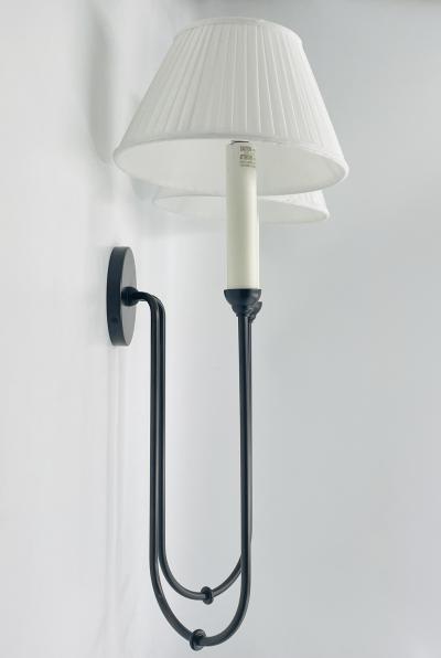  Visual Comfort Company Amber Lewis Ingela Double Sconce by Visual Comfort with Shades