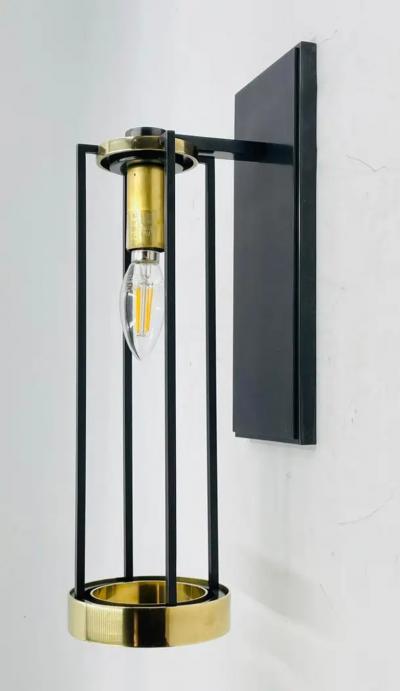  Visual Comfort Company Brass Glass Wall Sconce by Thomas OBrien for Visual Comfort Kalix Collection
