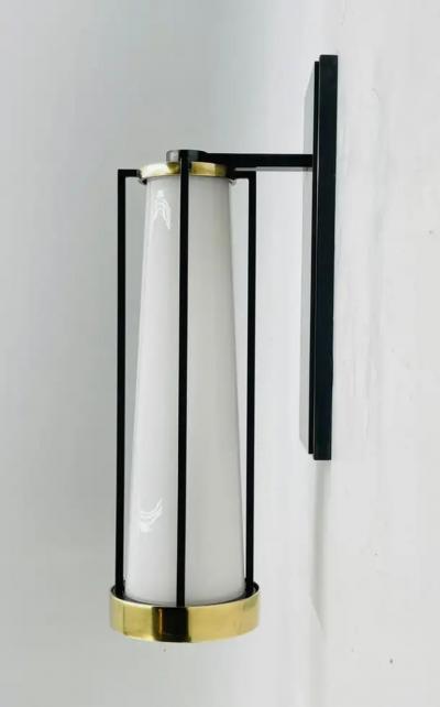  Visual Comfort Company Brass Glass Wall Sconce by Thomas OBrien for Visual Comfort Kalix Collection