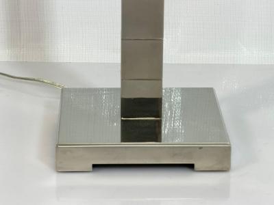  Visual Comfort Company Marian Jamieson Cube Table Lamp Polished Nickel Modernist Design