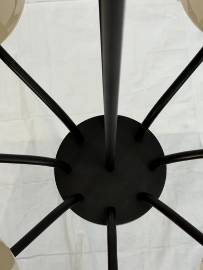  Visual Comfort Company Marian Jamieson Lolo Art Glass Bronze Chandelier American Made Lighting
