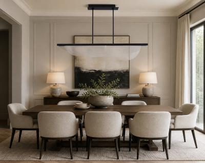 Visual Comfort Company Sean Lavin Nyra Chandelier for Visual Comfort Lucite Powder Coated Steel
