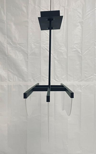  Visual Comfort Company Sean Lavin Nyra Chandelier for Visual Comfort Lucite Powder Coated Steel