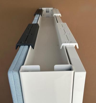  Vitra Vitra Dancing Wall Movable Office Room Dividers Fabric and White Board Sides