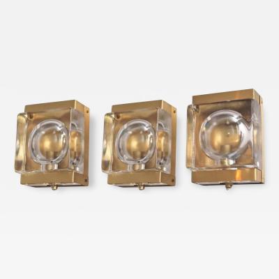  Vitrika Set of Three Wall Lights by Vitrika