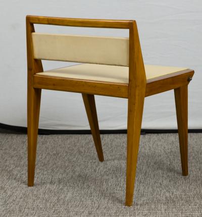  Vittorio Armellini Unique Modernist Italian Angled Chair By Architect Vittorio Armellini