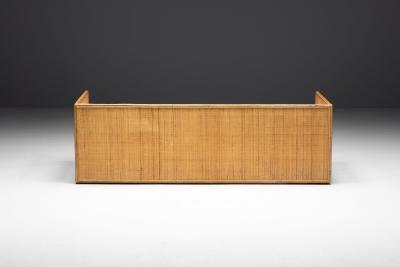  Vivai del Sud Bamboo Daybed by Vivai Del Sud Italy 1970s