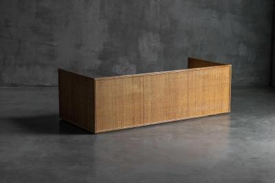  Vivai del Sud Bamboo Daybed by Vivai Del Sud Italy 1970s