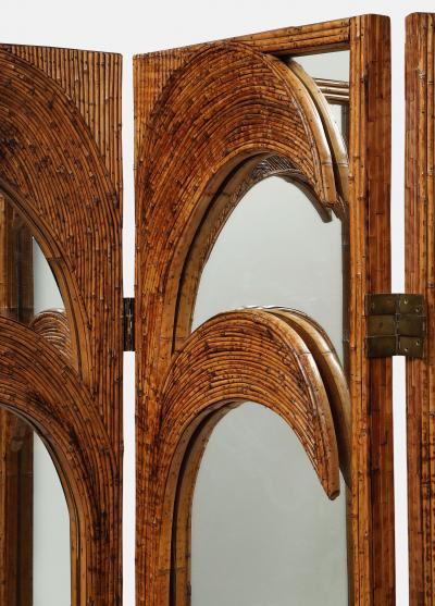  Vivai del Sud Bamboo Palm Trees Mirrored Screen by Vivai del Sud