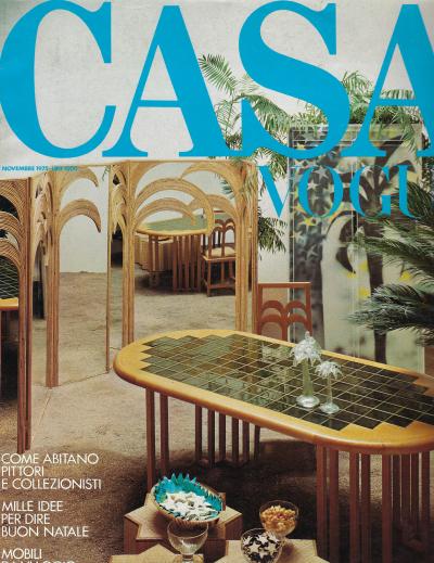  Vivai del Sud Bamboo Palm Trees Mirrored Screen by Vivai del Sud