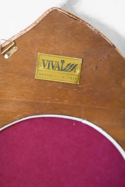  Vivai del Sud Foglia Palmata Mirror by Vivai Del Sud 1970