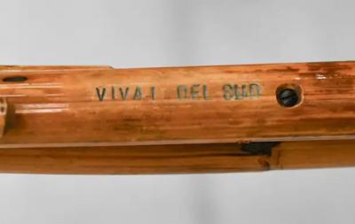  Vivai del Sud Low coffee table in wicker branded Vivai del Sud