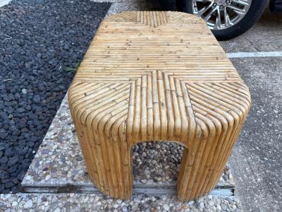  Vivai del Sud Mid Century Bamboo Cocktail Table