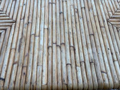  Vivai del Sud Mid Century Bamboo Cocktail Table