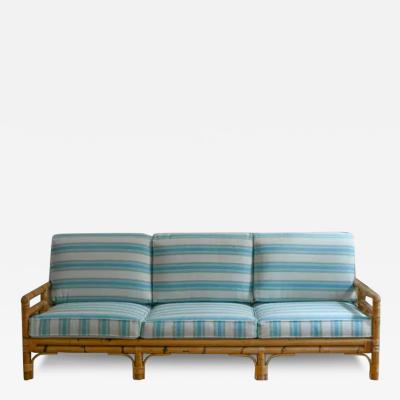  Vivai del Sud Three seater sofa Ming series designer Colin Morrow for Vivai del Sud 1980s