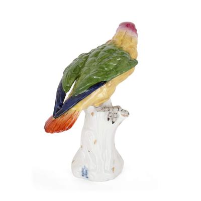  Volkstedt A Volkstedt porcelain model of a parrot