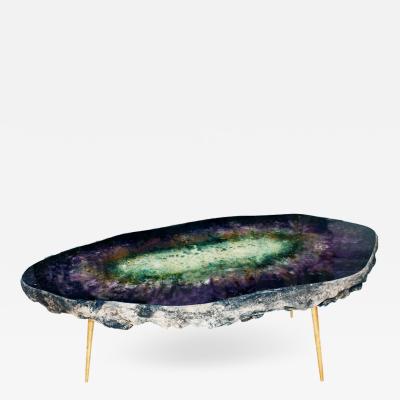  Von Pelt Center Table Purple Haze by Von Pelt Atelier