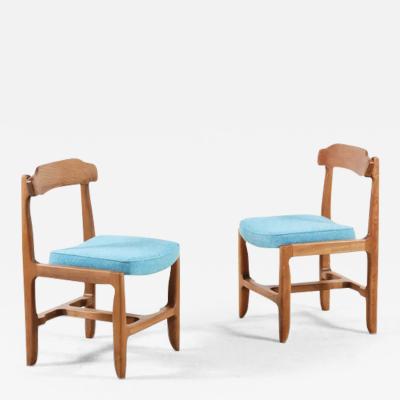  Votre Maison Guillerme and Chambron Set of 4 V ronique Chairs for Votre Maison 1960