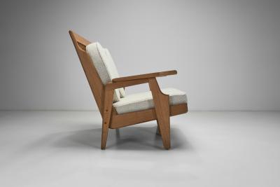  Votre Maison Maria Two Seater Sofa by Guillerme et Chambron for Votre Maison France 1960s