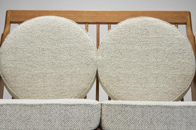  Votre Maison Maria Two Seater Sofa by Guillerme et Chambron for Votre Maison France 1960s