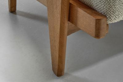  Votre Maison Maria Two Seater Sofa by Guillerme et Chambron for Votre Maison France 1960s