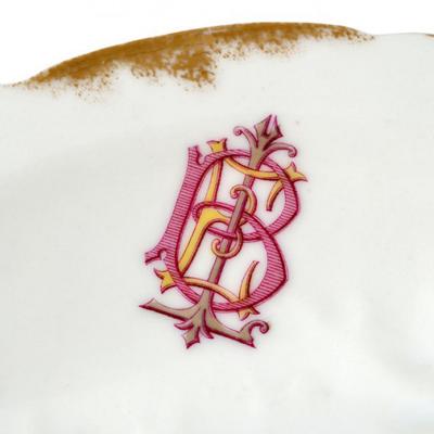  W Guerin Co 1900 Antique Asparagus Plate Paris Limoges W Guerin Co 