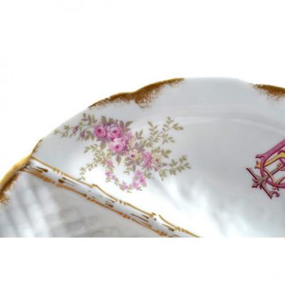  W Guerin Co 1900 Antique Asparagus Plate Paris Limoges W Guerin Co 