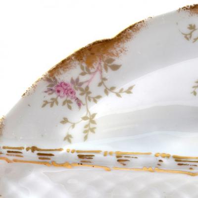  W Guerin Co 1900 Antique Asparagus Plate Paris Limoges W Guerin Co 