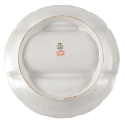  W Guerin Co 1900 Antique Asparagus Plate Paris Limoges W Guerin Co 